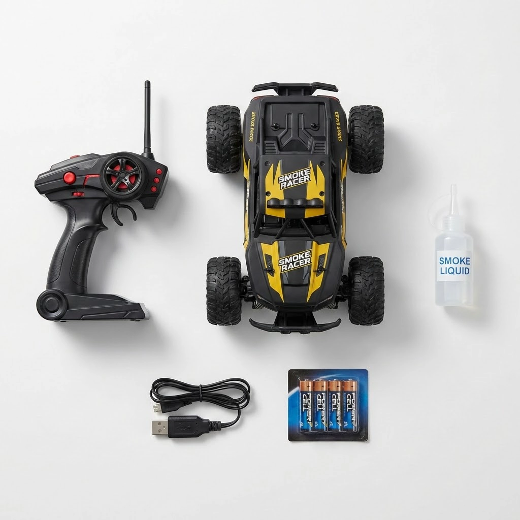 RC Monster Truck – Off‑Road Rock Crawler Toy